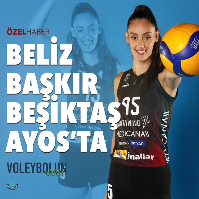Beliz Başkır Beşiktaş Ayos'ta Voleybolunsesi